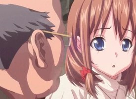 Anime teenie gets screwed by venerable lady's man